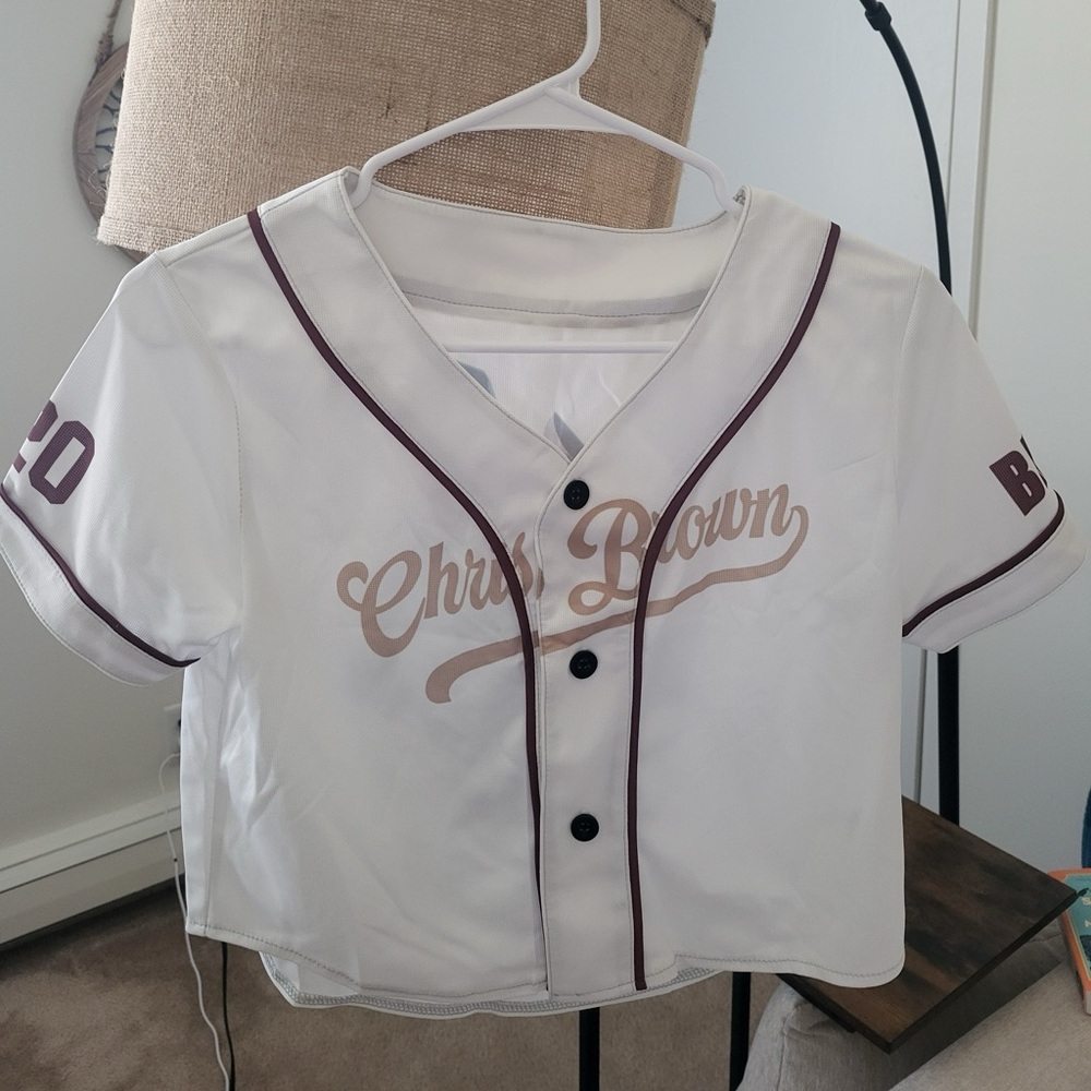 White Women's Baseball Jersey